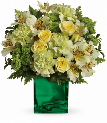 Teleflora's Emerald Elegance Bouquet